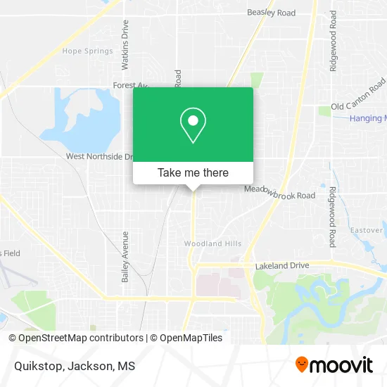 Quikstop map