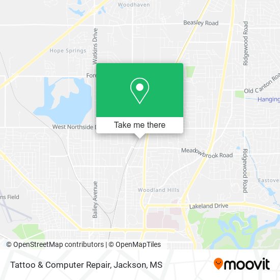 Mapa de Tattoo & Computer Repair