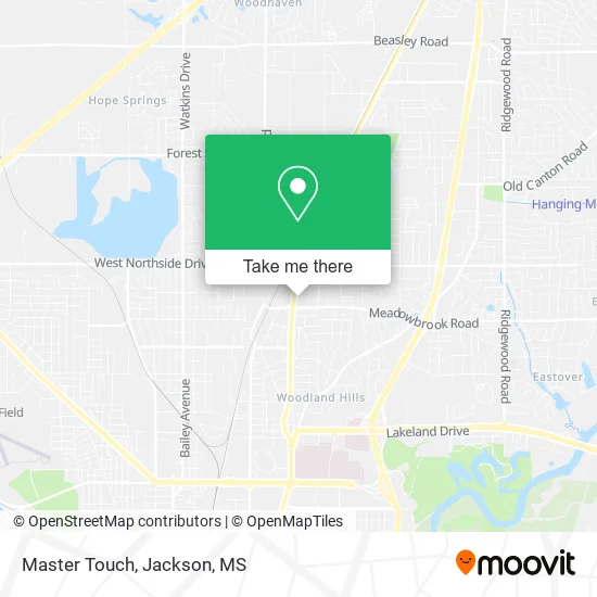 Master Touch map