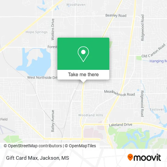 Gift Card Max map