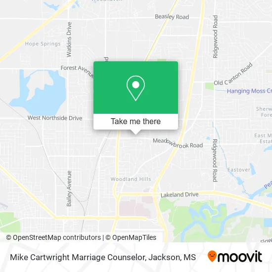 Mike Cartwright Marriage Counselor map