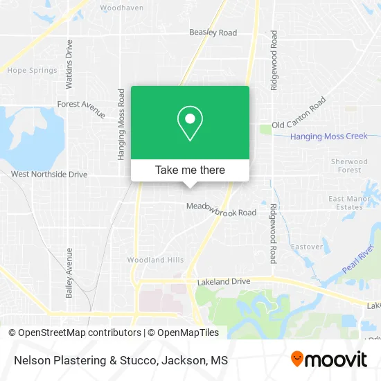 Nelson Plastering & Stucco map