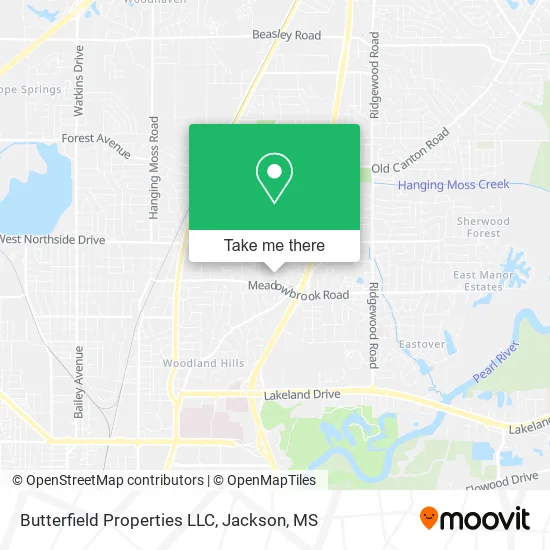 Butterfield Properties LLC map