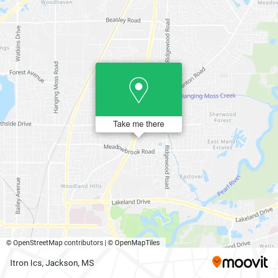 Mapa de Itron Ics