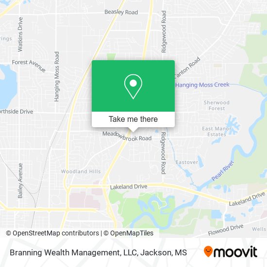 Branning Wealth Management, LLC map