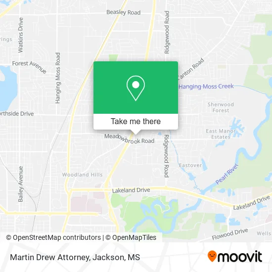 Martin Drew Attorney map