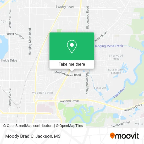 Moody Brad C map