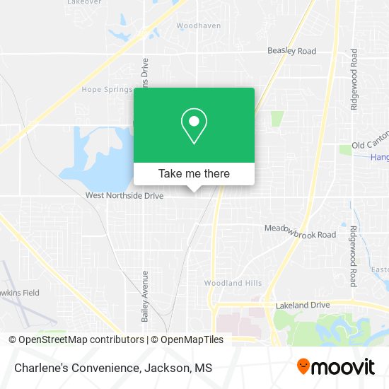 Charlene's Convenience map