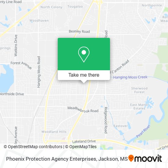 Phoenix Protection Agency Enterprises map