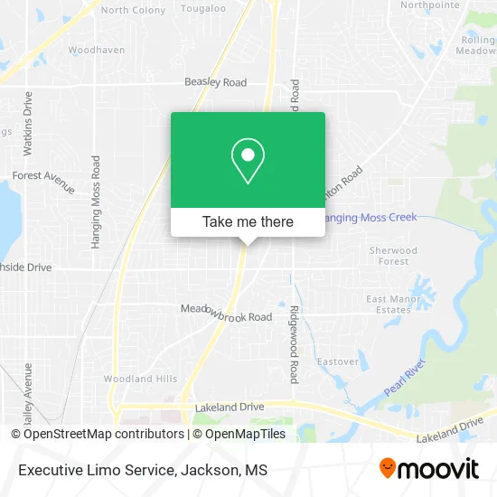 Executive Limo Service map