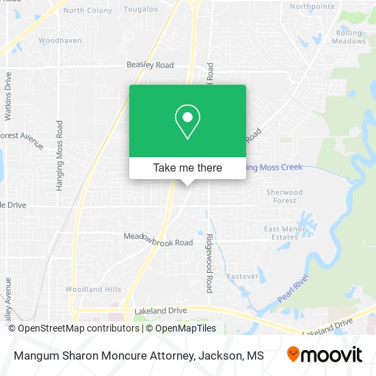 Mapa de Mangum Sharon Moncure Attorney