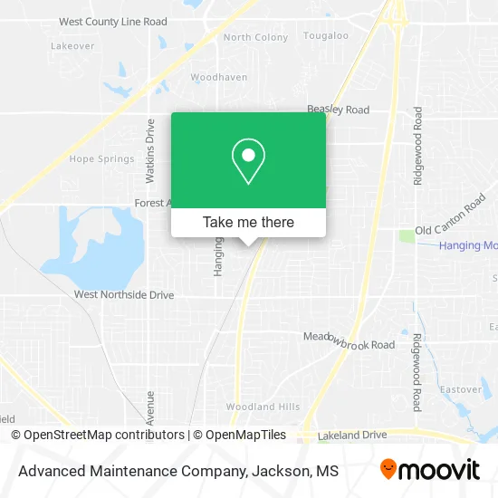 Advanced Maintenance Company map