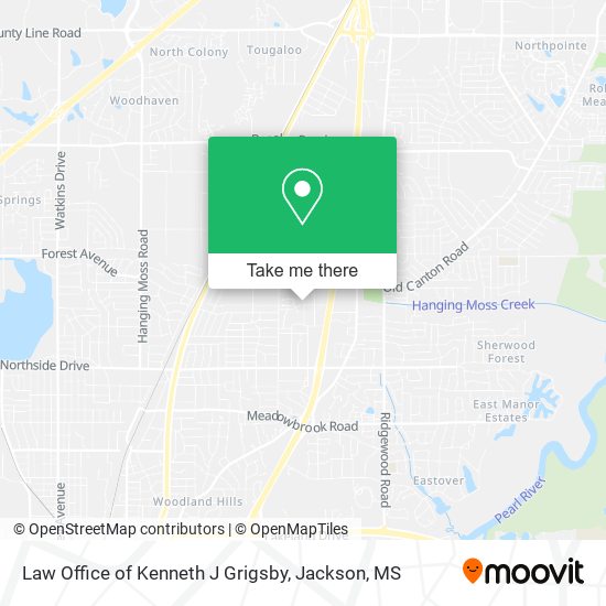 Mapa de Law Office of Kenneth J Grigsby