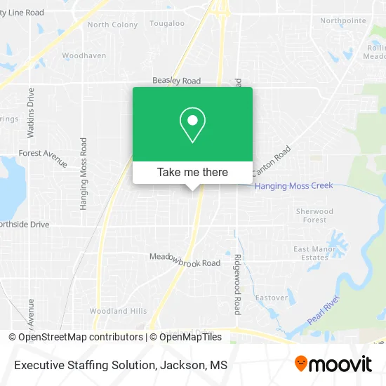 Executive Staffing Solution map