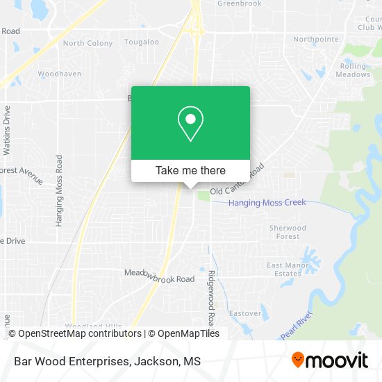 Mapa de Bar Wood Enterprises