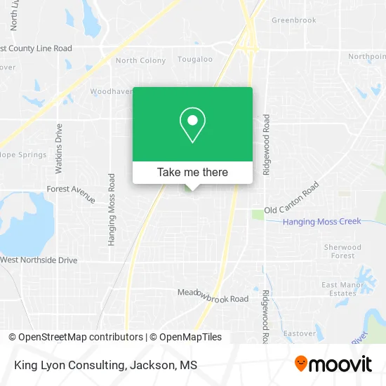 King Lyon Consulting map