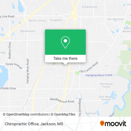 Chiropractic Office map