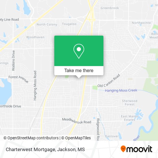 Charterwest Mortgage map
