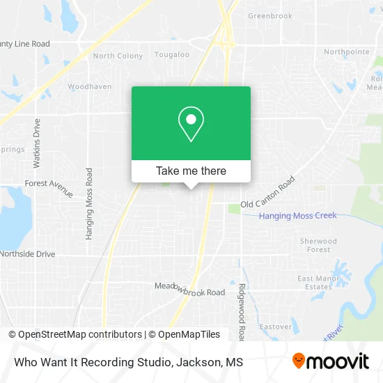 Who Want It Recording Studio map