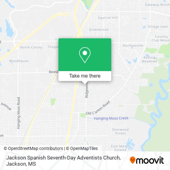 Jackson Spanish Seventh-Day Adventists Church map