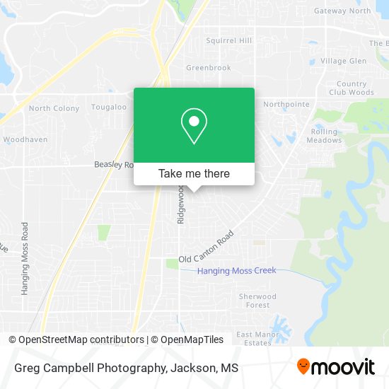 Greg Campbell Photography map
