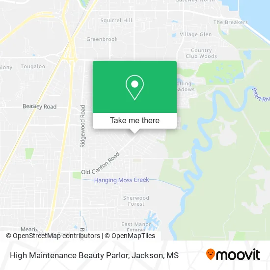 High Maintenance Beauty Parlor map