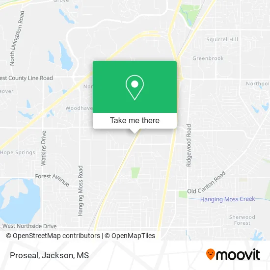 Proseal map