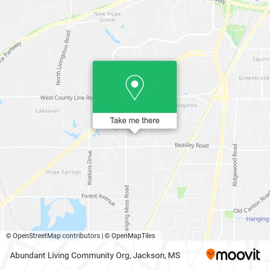 Abundant Living Community Org map