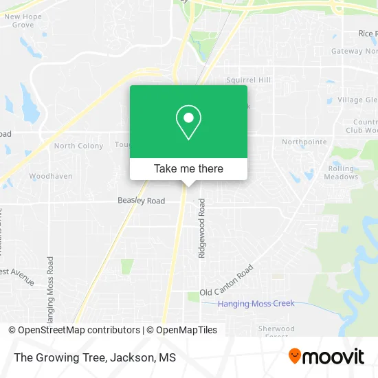 The Growing Tree map