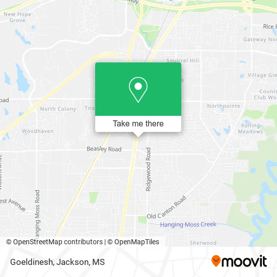 Goeldinesh map