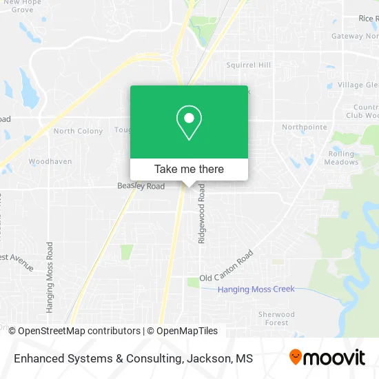 Enhanced Systems & Consulting map