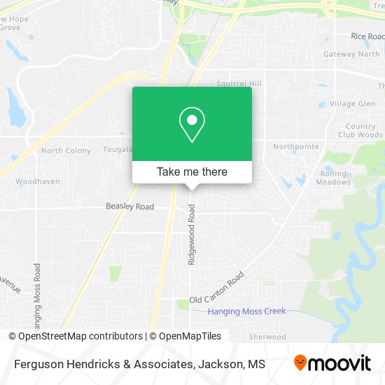 Ferguson Hendricks & Associates map