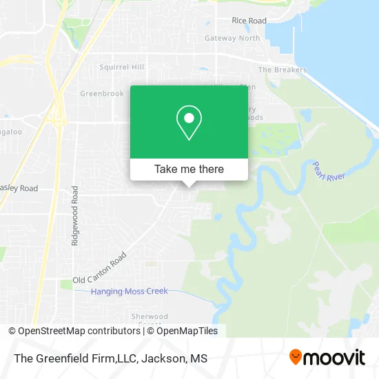 The Greenfield Firm,LLC map
