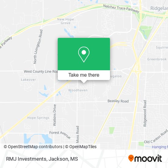 RMJ Investments map