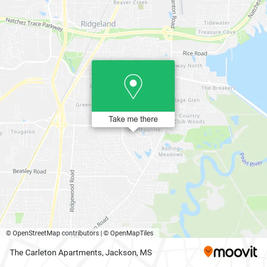 The Carleton Apartments map
