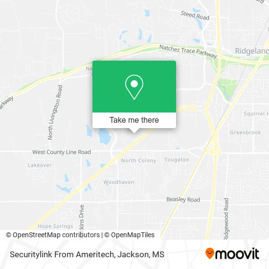 Securitylink From Ameritech map