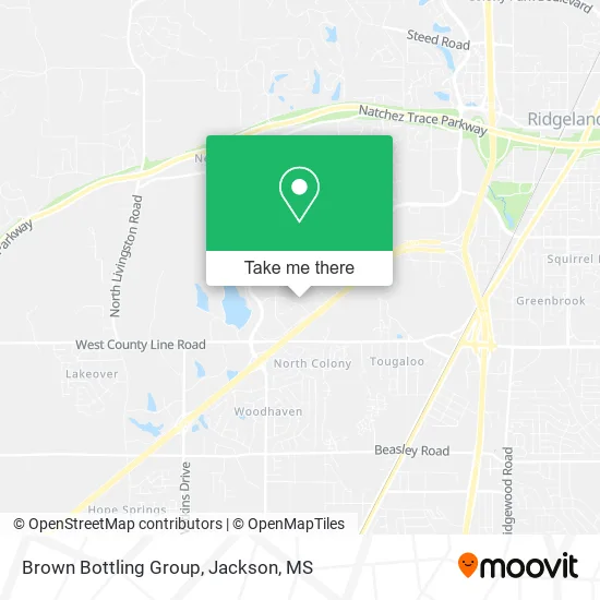 Brown Bottling Group map