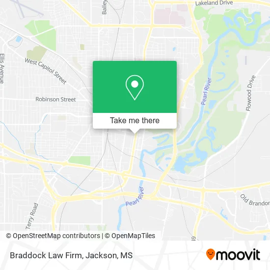 Braddock Law Firm map