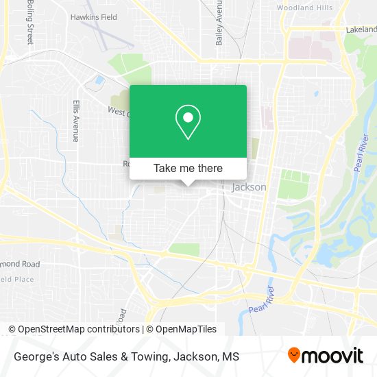Mapa de George's Auto Sales & Towing