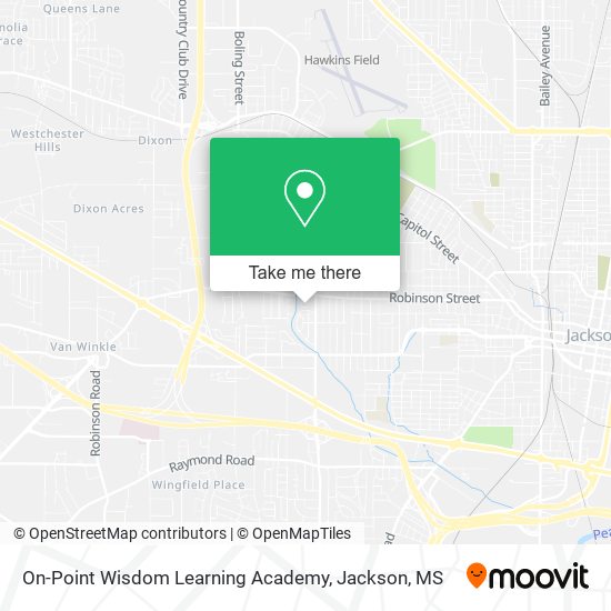 Mapa de On-Point Wisdom Learning Academy