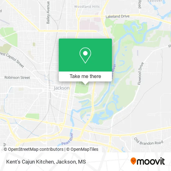 Mapa de Kent's Cajun Kitchen