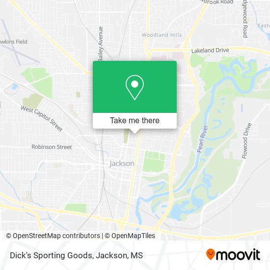 Mapa de Dick's Sporting Goods