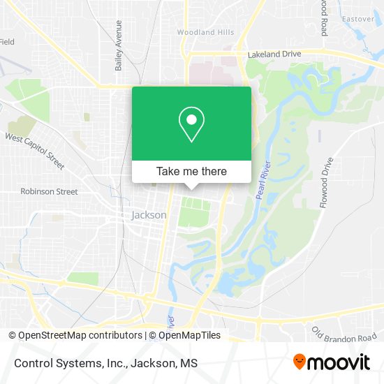 Control Systems, Inc. map