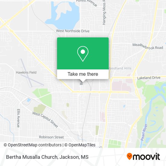 Mapa de Bertha Musalla Church