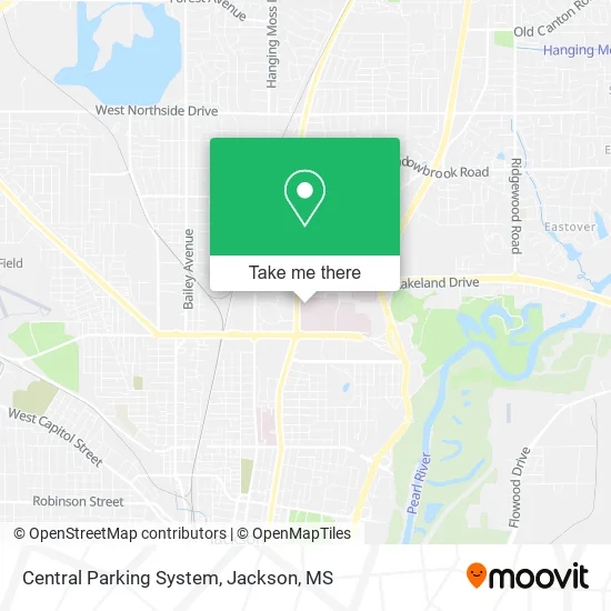 Central Parking System map