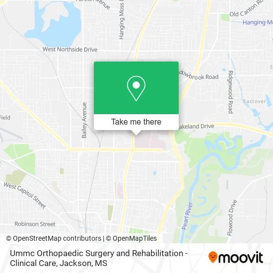 Ummc Orthopaedic Surgery and Rehabilitation - Clinical Care map