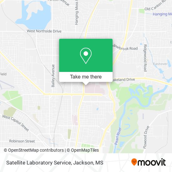 Mapa de Satellite Laboratory Service