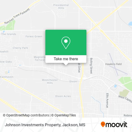 Johnson Investments Property map