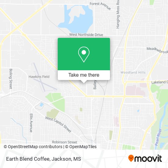 Mapa de Earth Blend Coffee