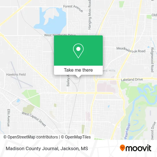 Madison County Journal map